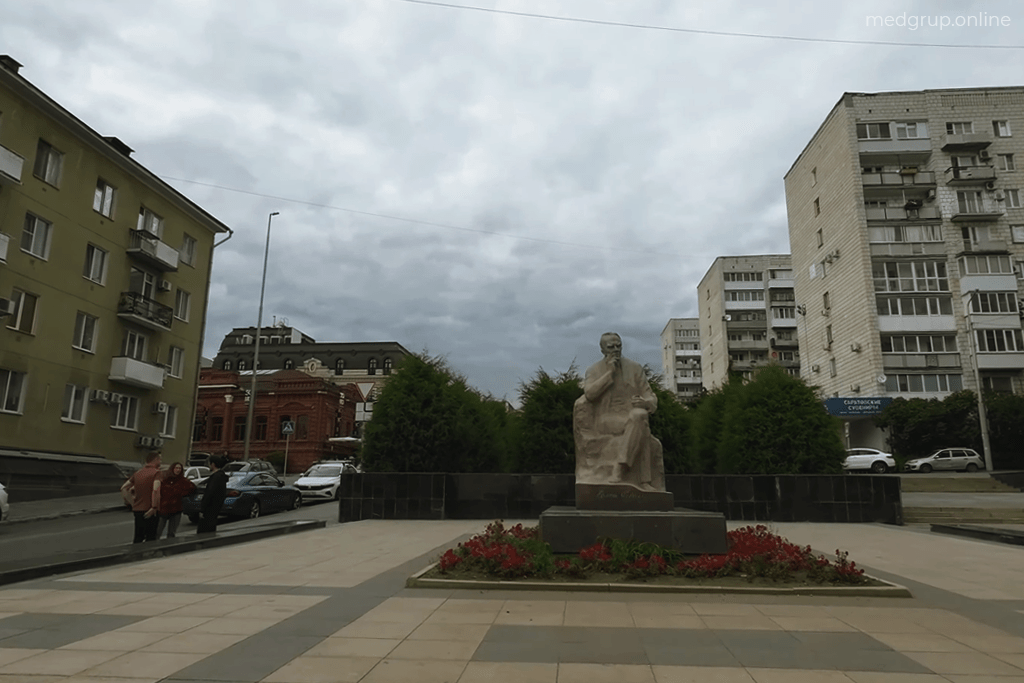 Архитектура города Саратова, в котором находится анонимная наркологическая клиника
