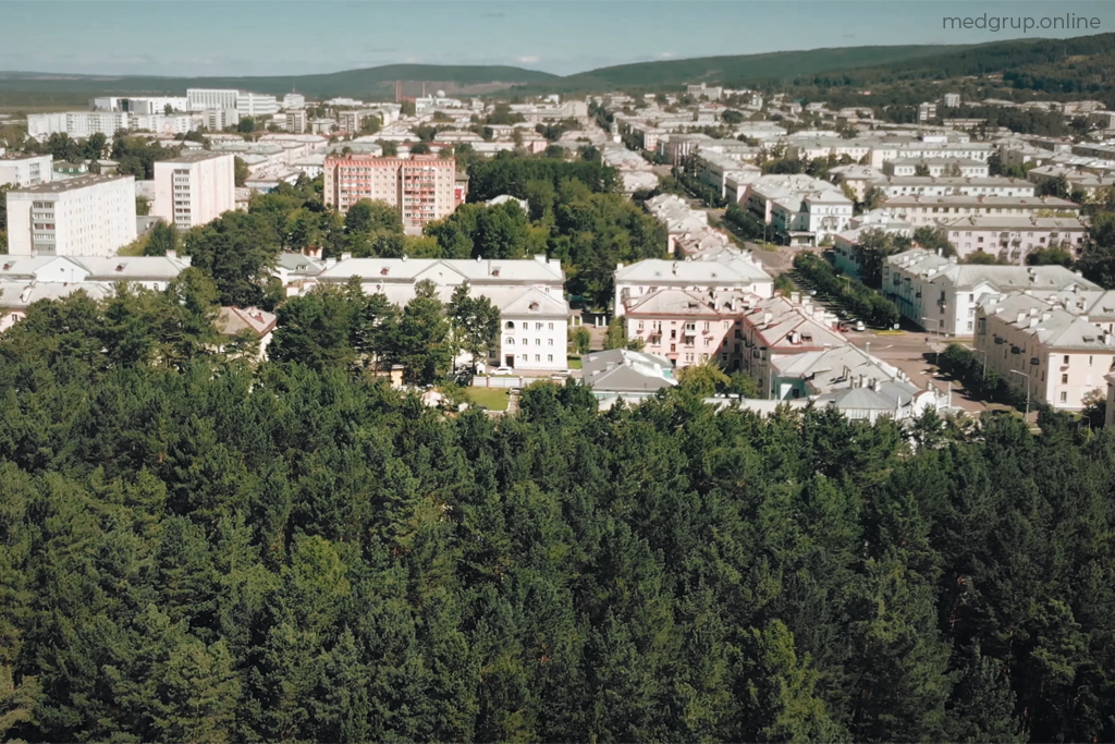 Архитектура города Железногорска, в котором оказывается услуга кодирования от алкоголизма