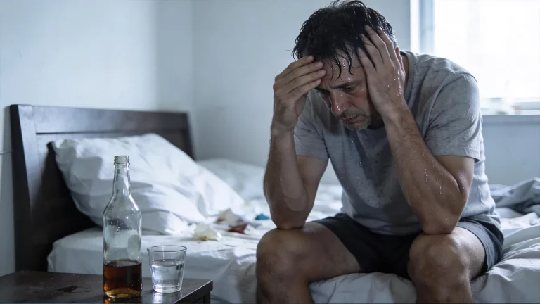 Картинка для статьи: потеешь после запоя