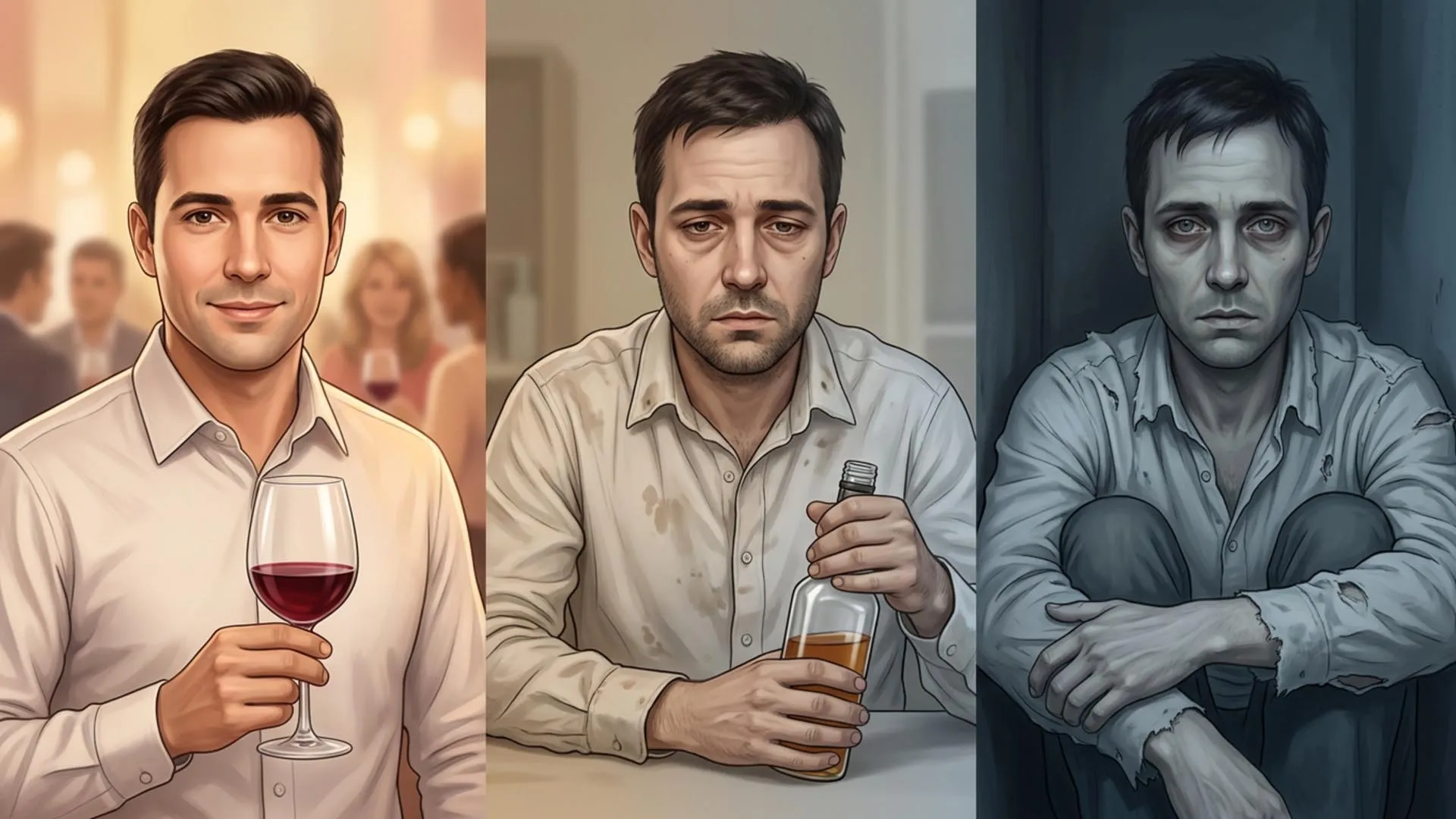 Стадии алкоголизма: признаки, симптомы и лечение зависимости на каждом этапе